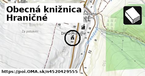 Obecná knižnica Hraničné