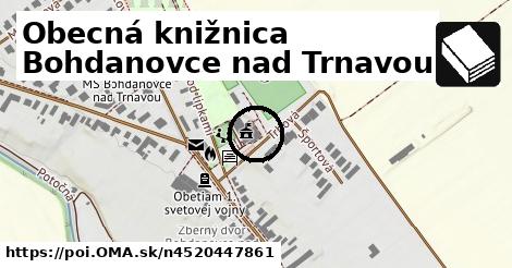 Obecná knižnica Bohdanovce nad Trnavou