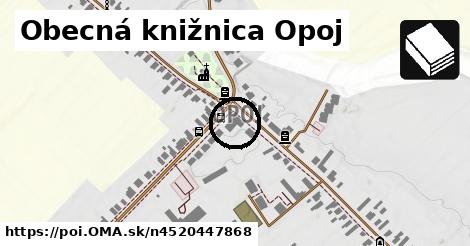 Obecná knižnica Opoj