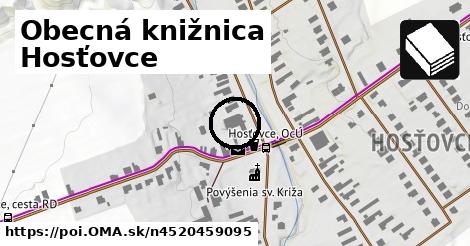 Obecná knižnica Hosťovce