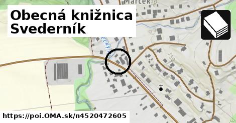 Obecná knižnica Svederník