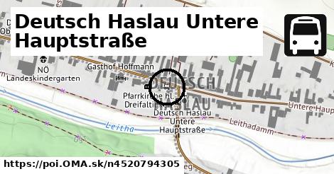 Deutsch Haslau Untere Hauptstraße