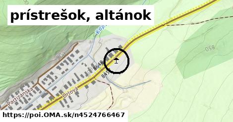 prístrešok, altánok