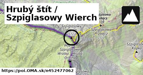 Hrubý štít / Szpiglasowy Wierch