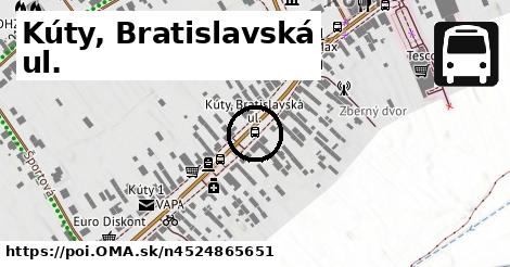 Kúty, Bratislavská ul.
