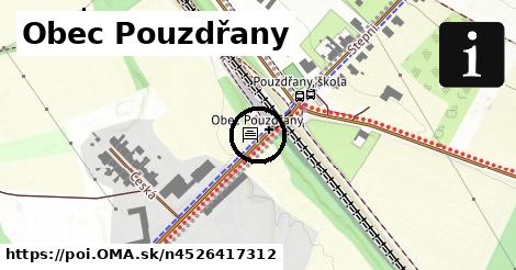 Obec Pouzdřany