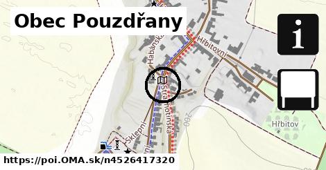 Obec Pouzdřany