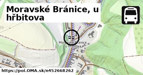 Moravské Bránice, u hřbitova