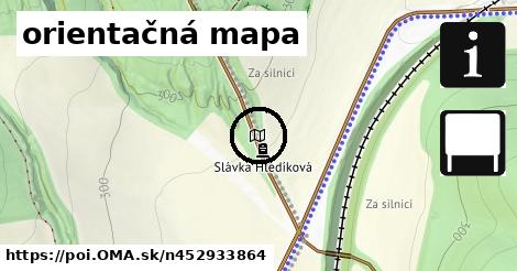 orientačná mapa