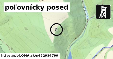 poľovnícky posed