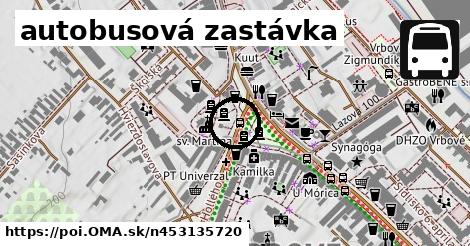 autobusová zastávka