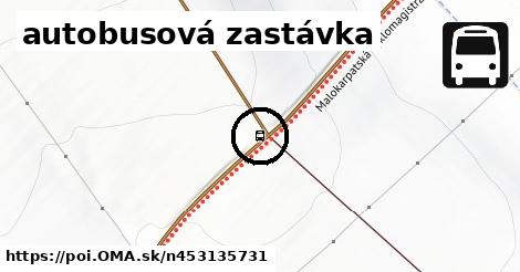 autobusová zastávka