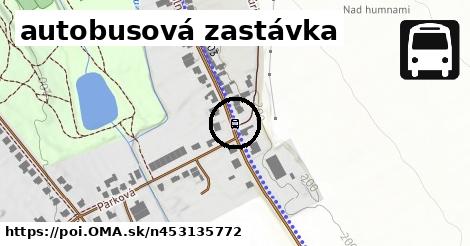 autobusová zastávka