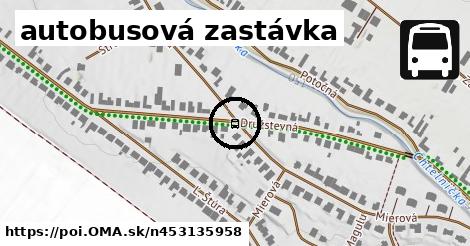 autobusová zastávka