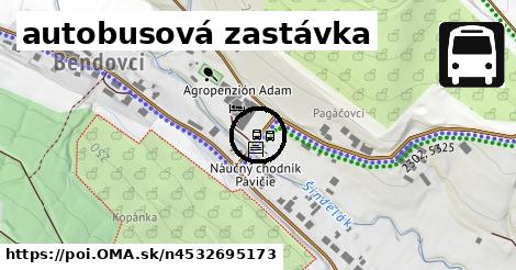 autobusová zastávka