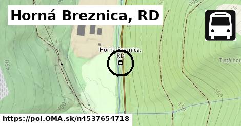 Horná Breznica, RD