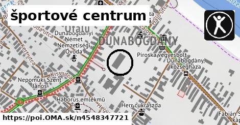 športové centrum