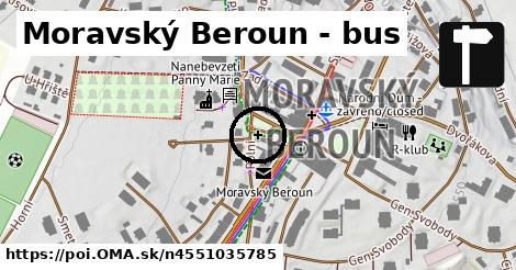 Moravský Beroun - bus