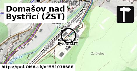 Domašov nad Bystřicí (ŽST)