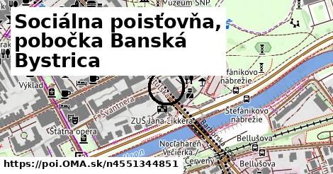 Sociálna poisťovňa, pobočka Banská Bystrica