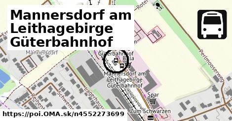 Mannersdorf Güterbahnhof