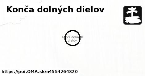 Konča dolných dielov