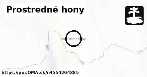 Prostredné hony