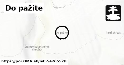 Do pažite