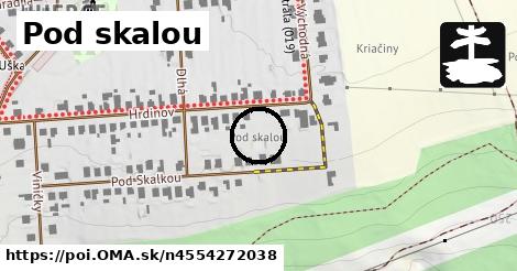 Pod skalou