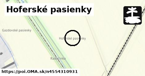 Hoferské pasienky