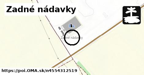 Zadné nádavky