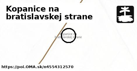 Kopanice na bratislavskej strane