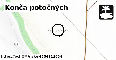 Konča potočných