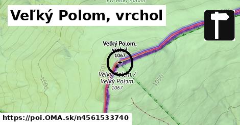 Veľký Polom, vrchol