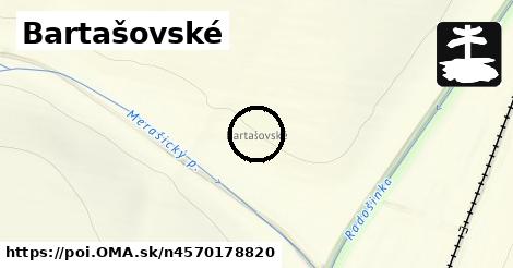 Bartašovské