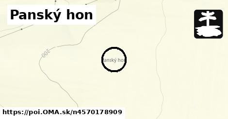 Panský hon