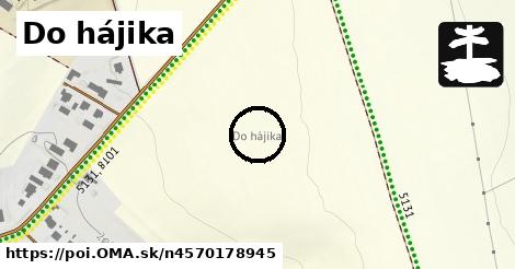 Do hájika