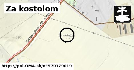 Za kostolom