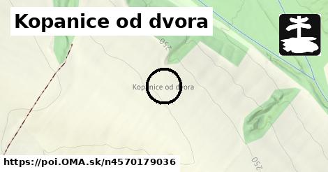 Kopanice od dvora