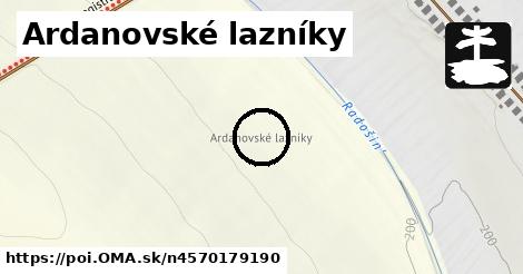 Ardanovské lazníky