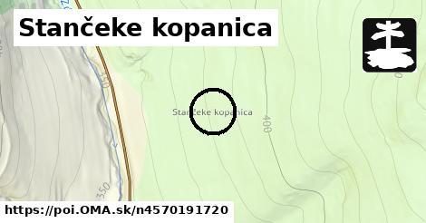 Stančeke kopanica