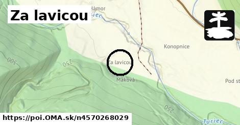 Za lavicou