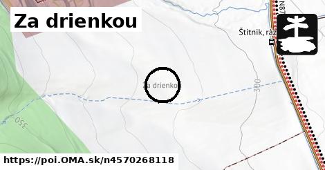 Za drienkou