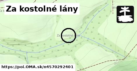 Za kostolné lány