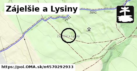 Zájelšie a Lysiny