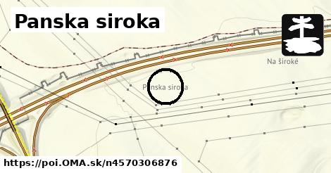 Panska siroka