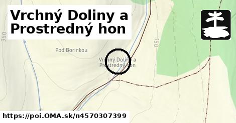 Vrchný Doliny a Prostredný hon