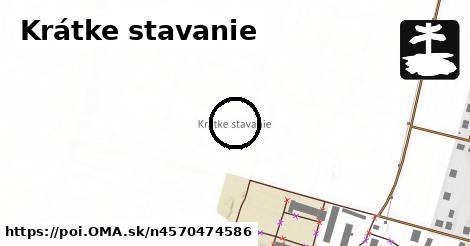 Krátke stavanie