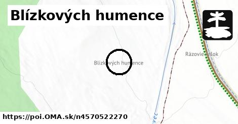 Blízkových humence