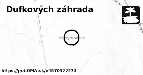 Dufkových záhrada